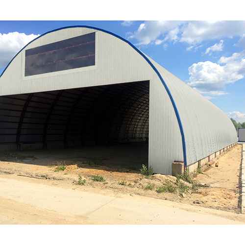 Профлист МП35ПГ на производственном объекте